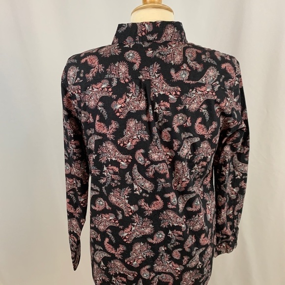 Garnet Hill Essential Organic Cotton Button Down Shirt - Picture 3 of 8